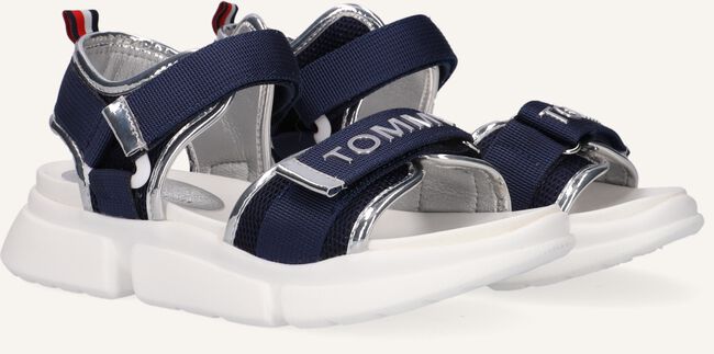 Blauwe TOMMY HILFIGER Platte sandalen 31047 Blauwe TOMMY HILFIGER Platte sandalen 31047 - large
