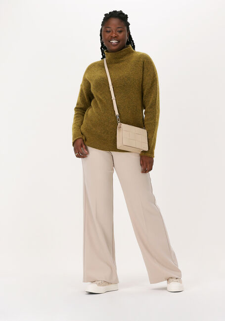 Groene SECOND FEMALE Trui BROOK KNIT T NECK - large