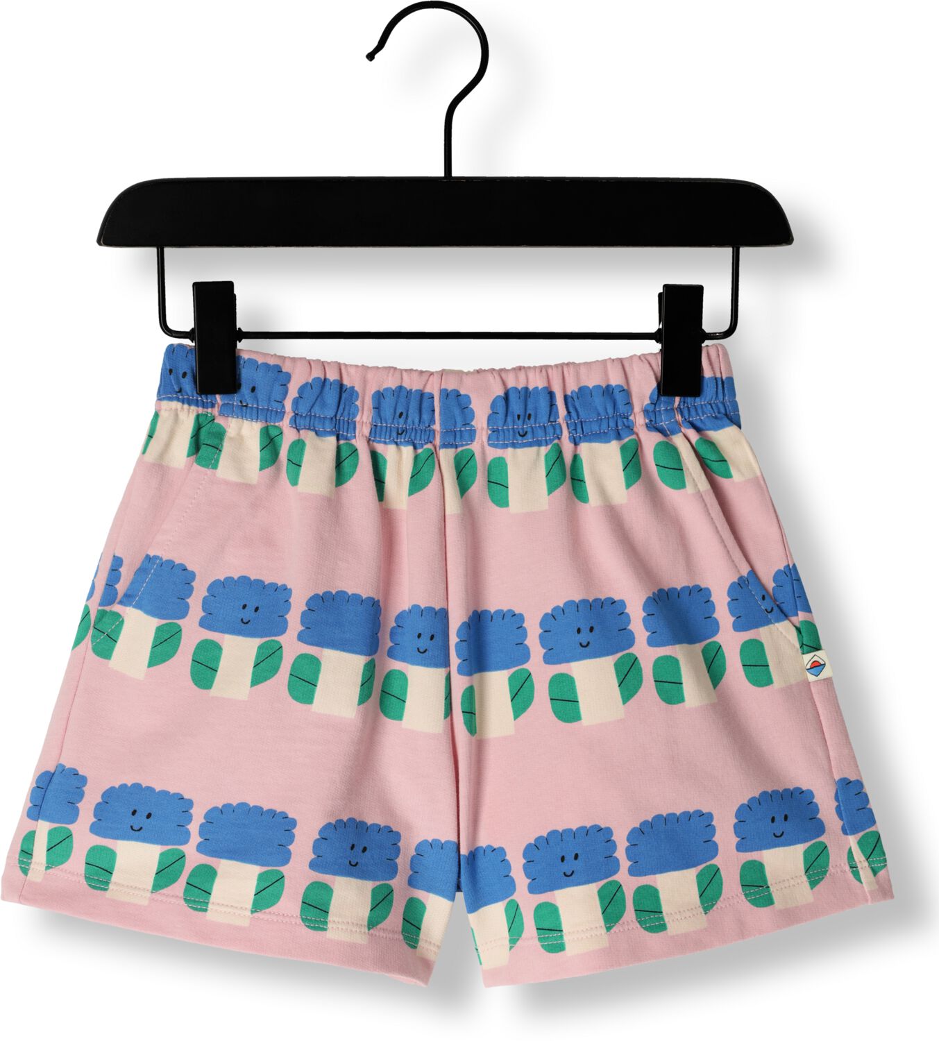Jelly Mallow Meisjes Broeken Big Flower Shorts Roze-11Y