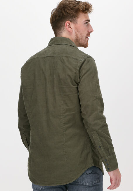 Olijf G-STAR RAW Casual overhemd C436 - ESPER CORDUROY RFD- 330 - large