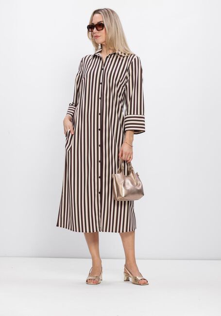 Multi STUDIO ANNELOES Maxi jurk Soof stripe dress - large