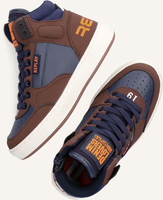 Blauwe REPLAY Hoge sneakers COBRA Blauwe REPLAY Hoge sneakers COBRA - large
