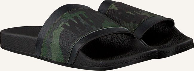 Groene THE WHITE BRAND Badslippers ELASTIC MINIMAL KIDS Groene THE WHITE BRAND Badslippers ELASTIC MINIMAL KIDS - large
