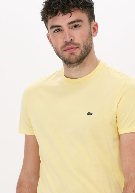 Gele LACOSTE T-shirt 1HT1 MENS TEE-SHIRT 12 - large