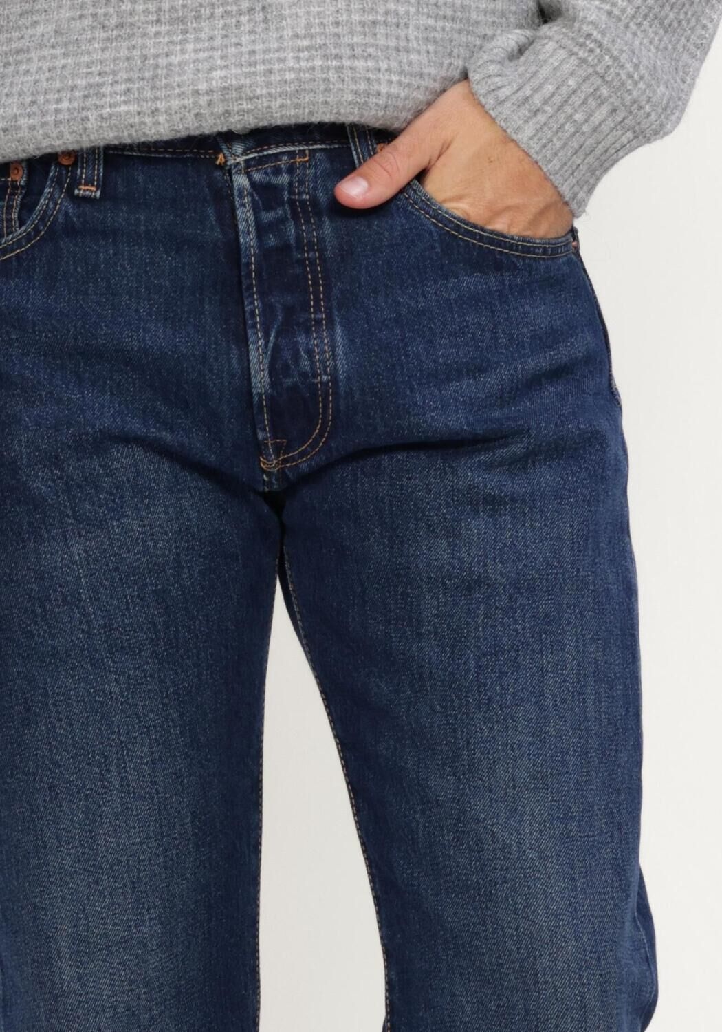 Blauwe LEVI'S Straight leg jeans 501 LEVIS ORIGINAL FIT - large