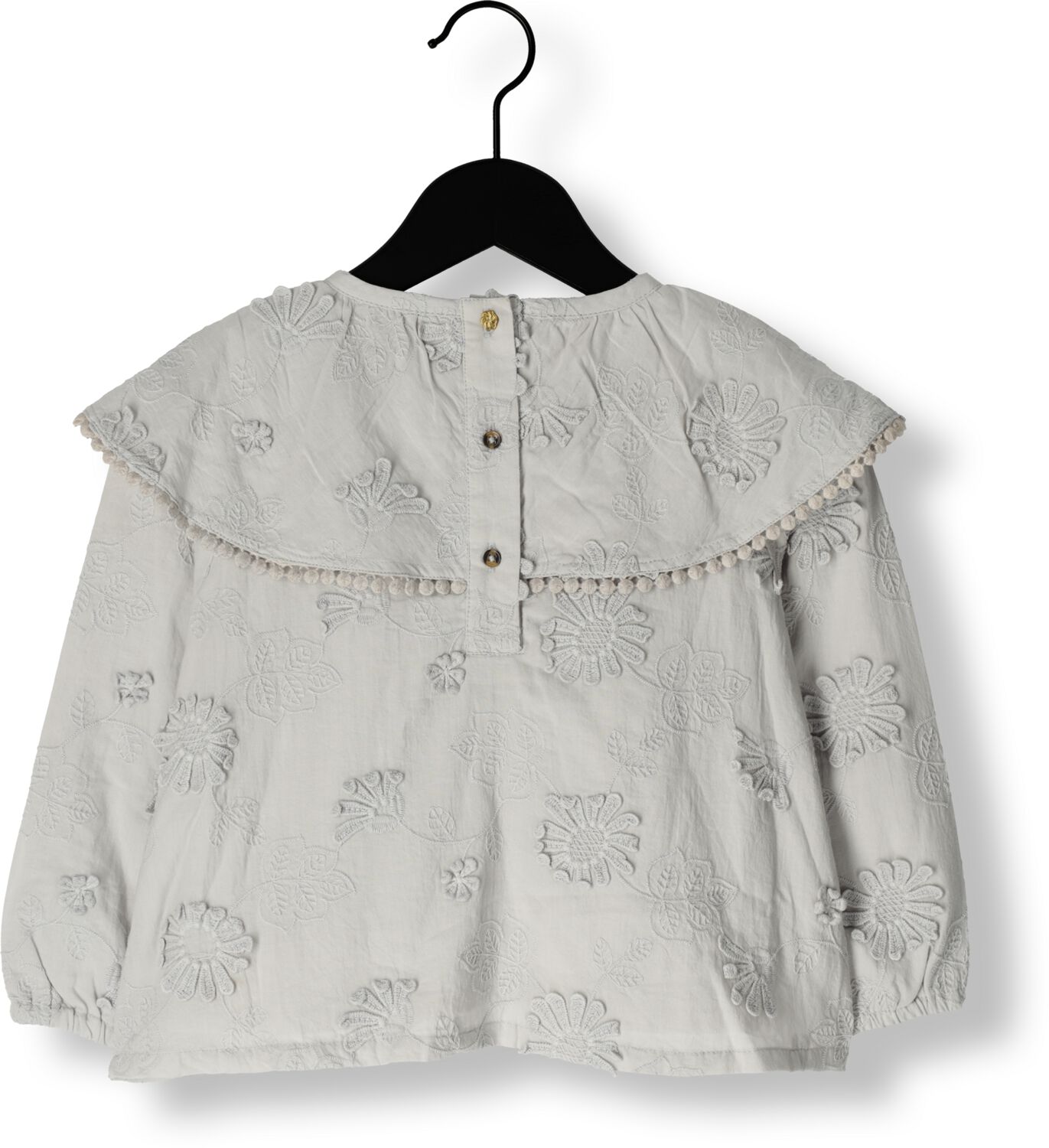 BAJE STUDIO Meisjes Blouses Flor Lichtgrijs