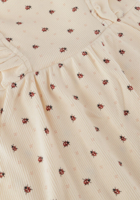 Witte LIL' ATELIER Jurken NBFGAGO KNE LS BODY DRESS - large