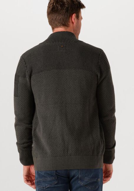 Donkergrijze PME LEGEND Trui COTTON STRUCTURE - large