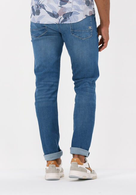 Blauwe VANGUARD Slim fit jeans V7 RIDER MID BLUE SPECIAL - large