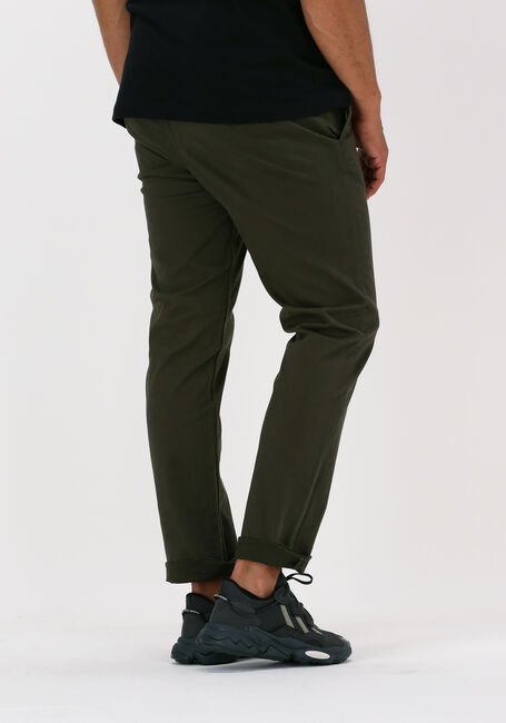 Donkergroene SELECTED HOMME Chino SLHSTRAIGHT-NEWPARIS FLEX PANT - large
