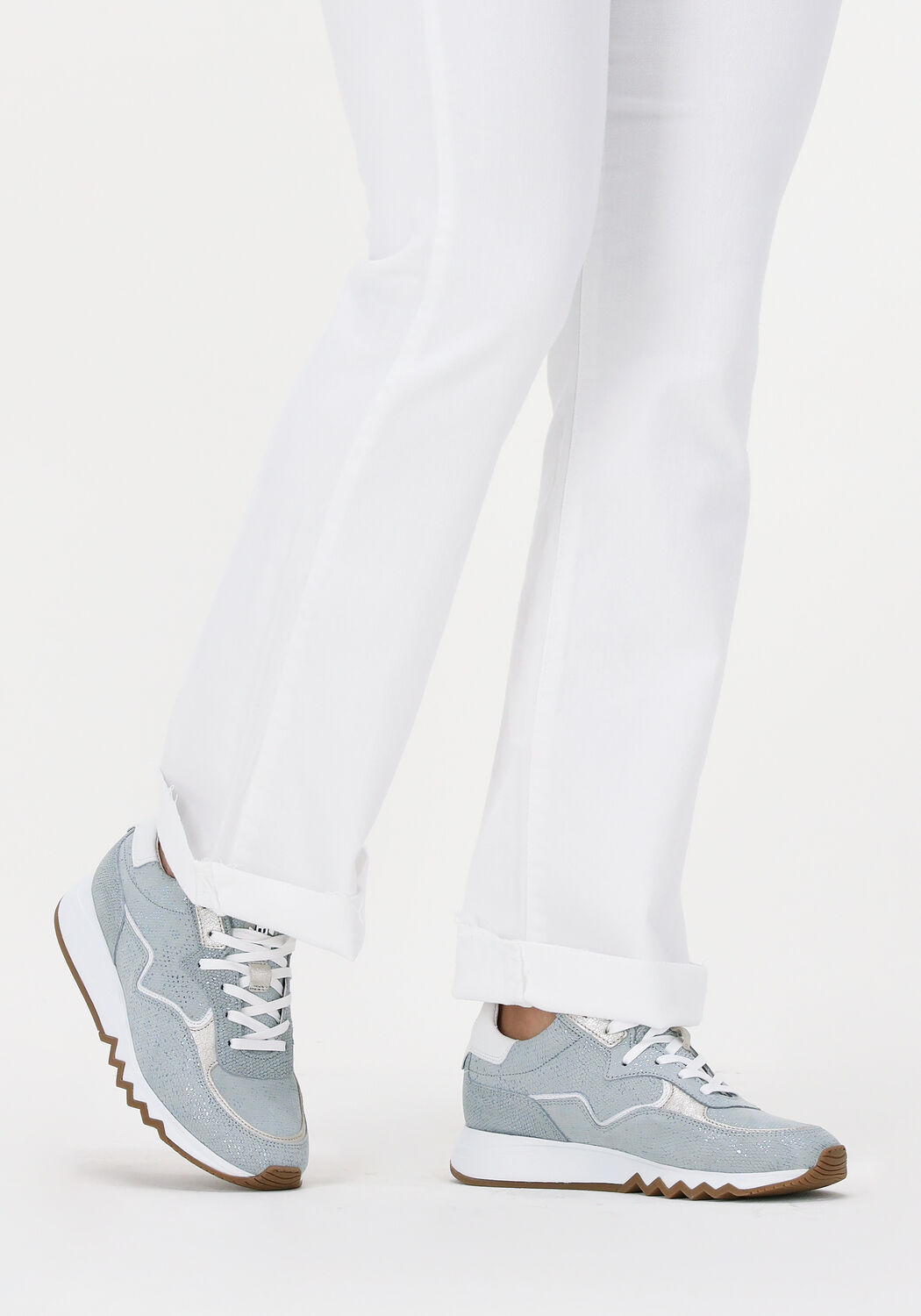 Blauwe FLORIS VAN BOMMEL Lage sneakers SFW-10060 - large