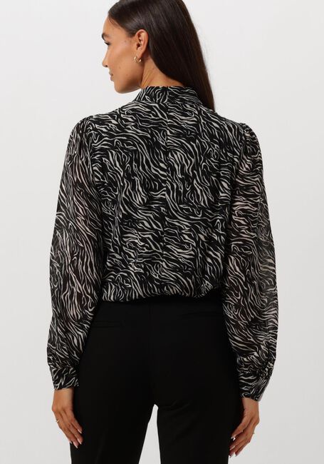 Bruine OBJECT Blouses OBJMILA L/S HIGH NECK TOP NOOS - large