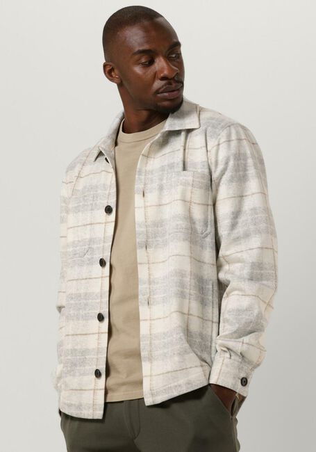 Gebroken wit PROFUOMO Overshirt PPUF10026 - large