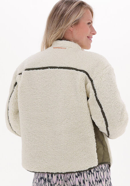 Ecru SCOTCH & SODA Teddy jas REVERSIBLE JACKET WITH TEDDY - large