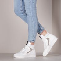 Witte MARUTI Hoge sneaker MONA - medium