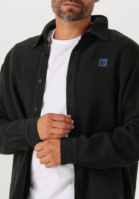 Donkerblauwe AMERICAN VINTAGE Overshirts AFAZ CHEMISES - large