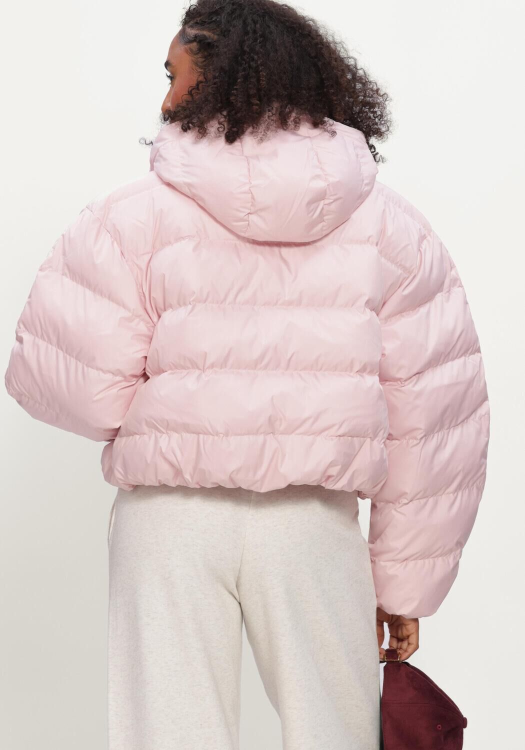 Roze NEW BALANCE Gewatteerde jas BOSTON PUFFER JACKET - large