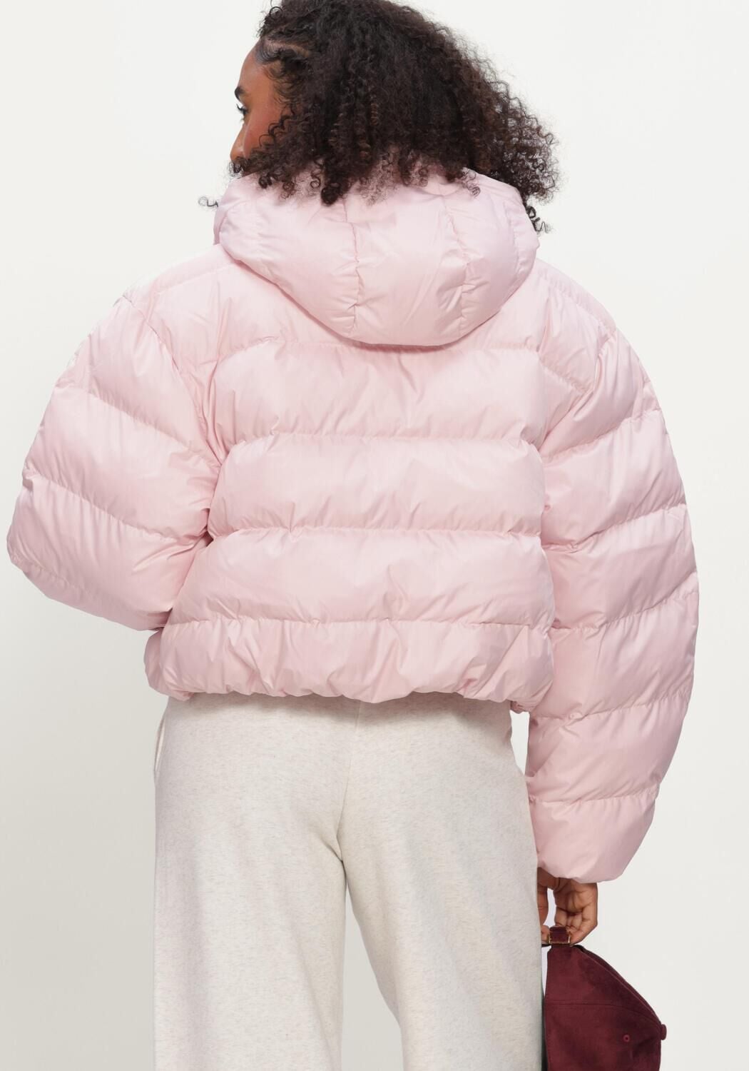 NEW BALANCE Dames Jassen Boston Puffer Jacket Roze