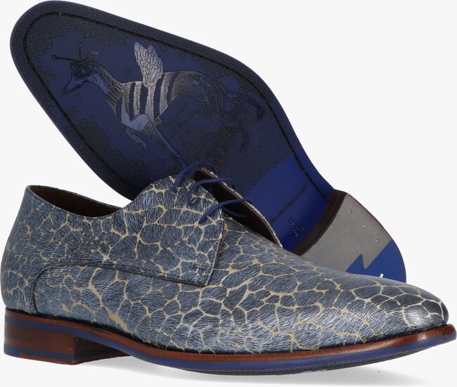 Blauwe FLORIS VAN BOMMEL Nette schoenen 18146 - large