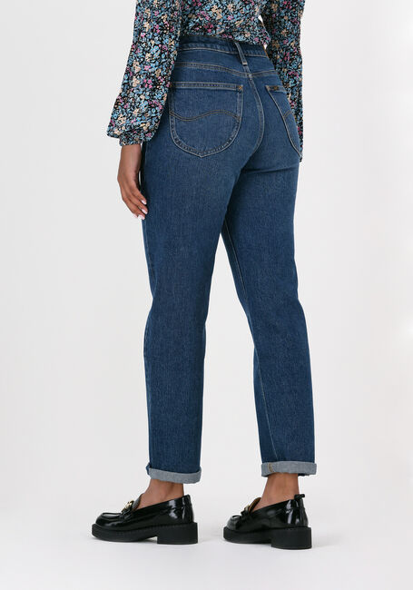 Blauwe LEE Straight leg jeans CAROL (REGULAR STRAIGHT CROPPE - large