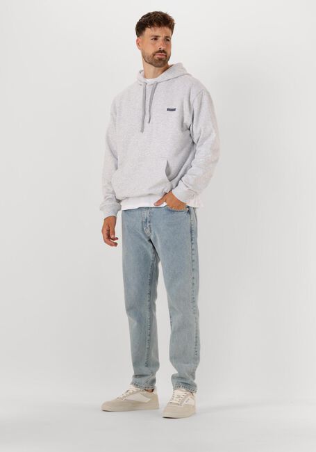 Grijze WOODBIRD Sweater PAX HOME HOODIE - large