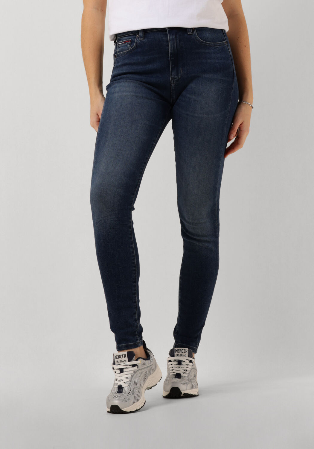 TOMMY JEANS Dames Jeans Sylvia Hr Sskn Blauw