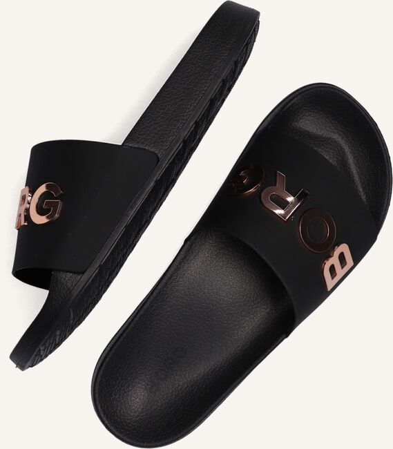 Zwarte BJORN BORG Badslippers KNOX MLD M Zwarte BJORN BORG Badslippers KNOX MLD M - large