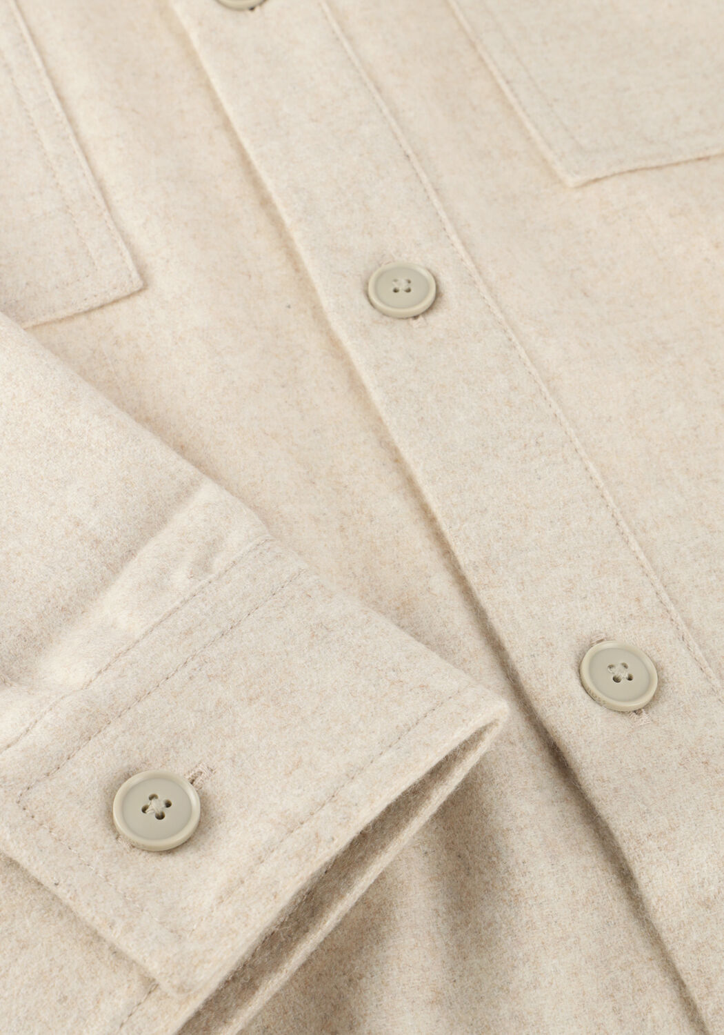 Ecru BOSS ORANGE Overshirt LOCKY_2_M - large