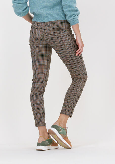 Bruine MINUS Pantalon NEW CARMA CHECK 7/8 PANTS - large