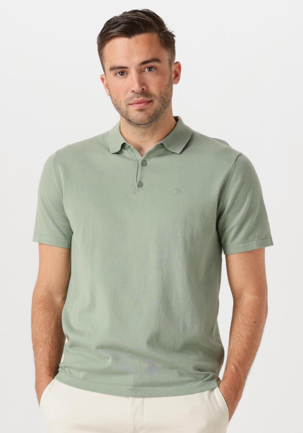 DSTREZZED Heren Polo's & T-shirts Camilo Polo Mint