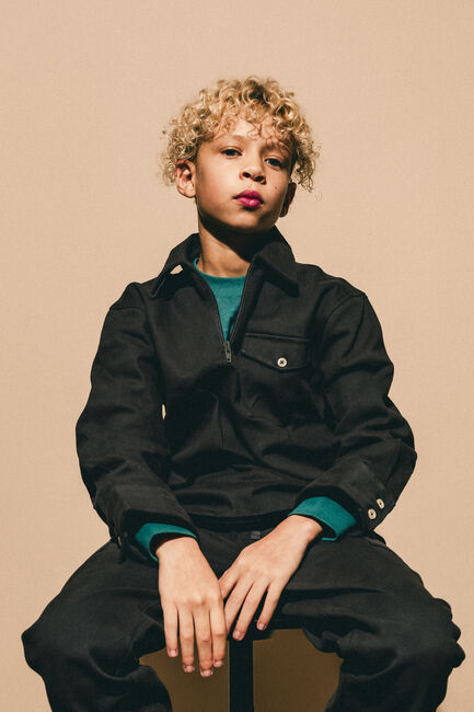 Zwarte Labo de Colores Trui JENO - large