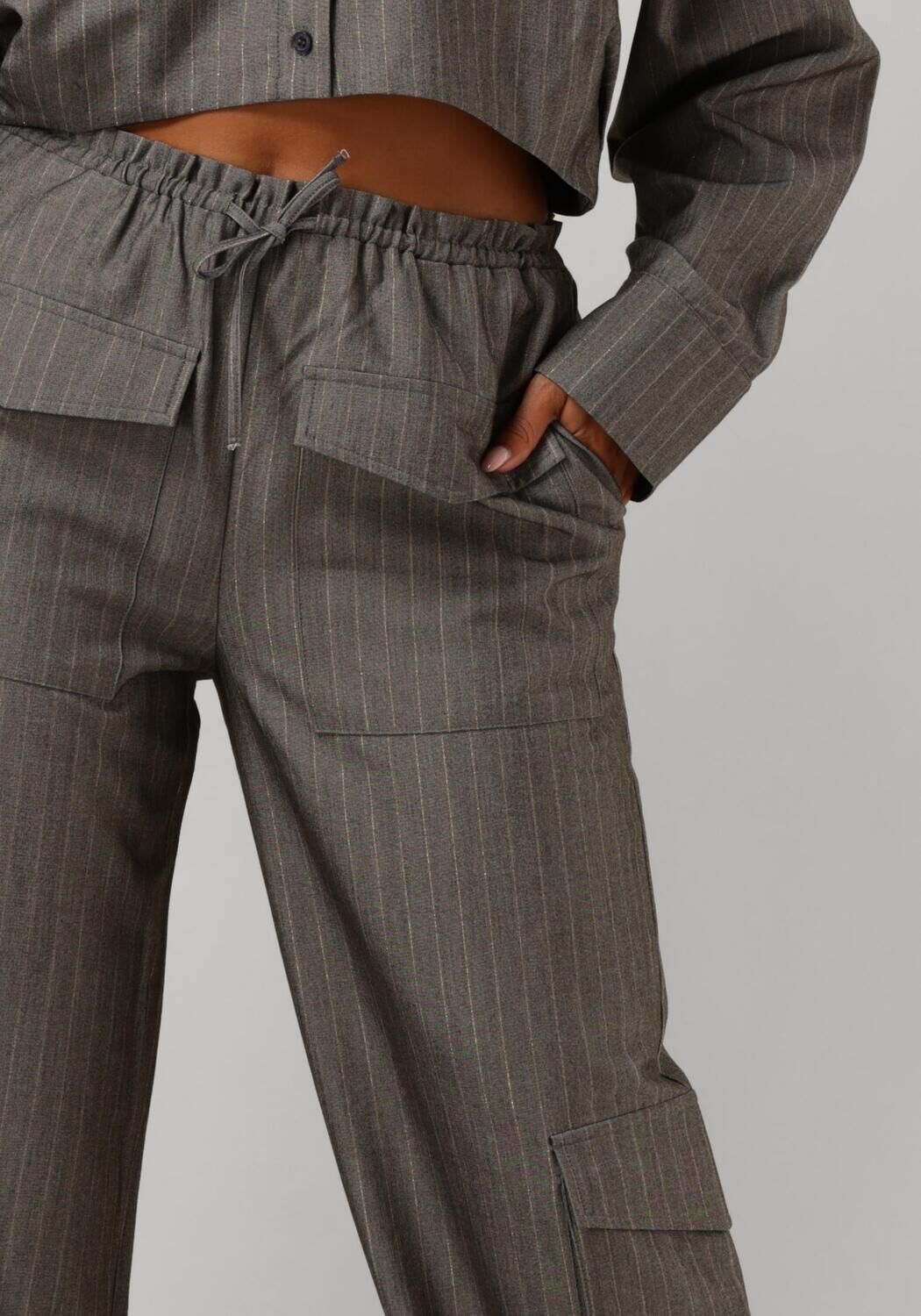 REFINED DEPARTMENT Dames Broeken Vikki Grijs