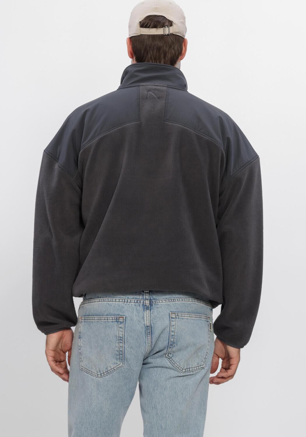 Antraciet CHASIN Trui RIDGE HALF ZIP - large