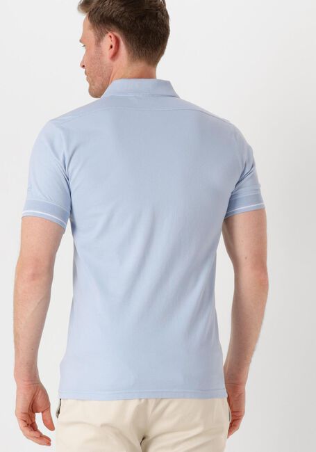 Lichtblauwe GENTI Polo POLO 3 BUTTON SS J2001-1212 - large