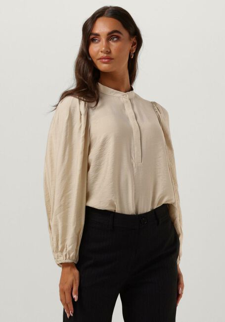 Beige MSCH COPENHAGEN Blouse MSCHMEREDY TOP - large