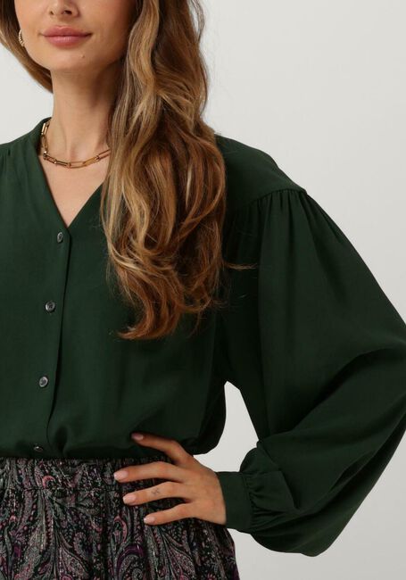 Donkergroene SEMICOUTURE Blouses S2WU01 - large