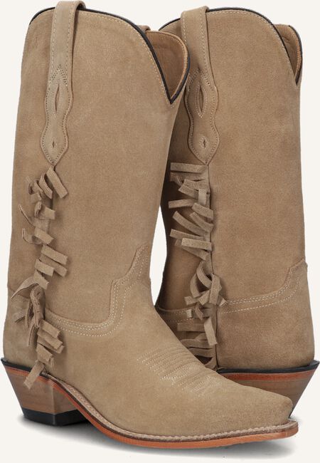 Beige BOOTSTOCK Cowboylaarzen RUFFLE SAND WOMEN Beige BOOTSTOCK Cowboylaarzen RUFFLE SAND WOMEN - large