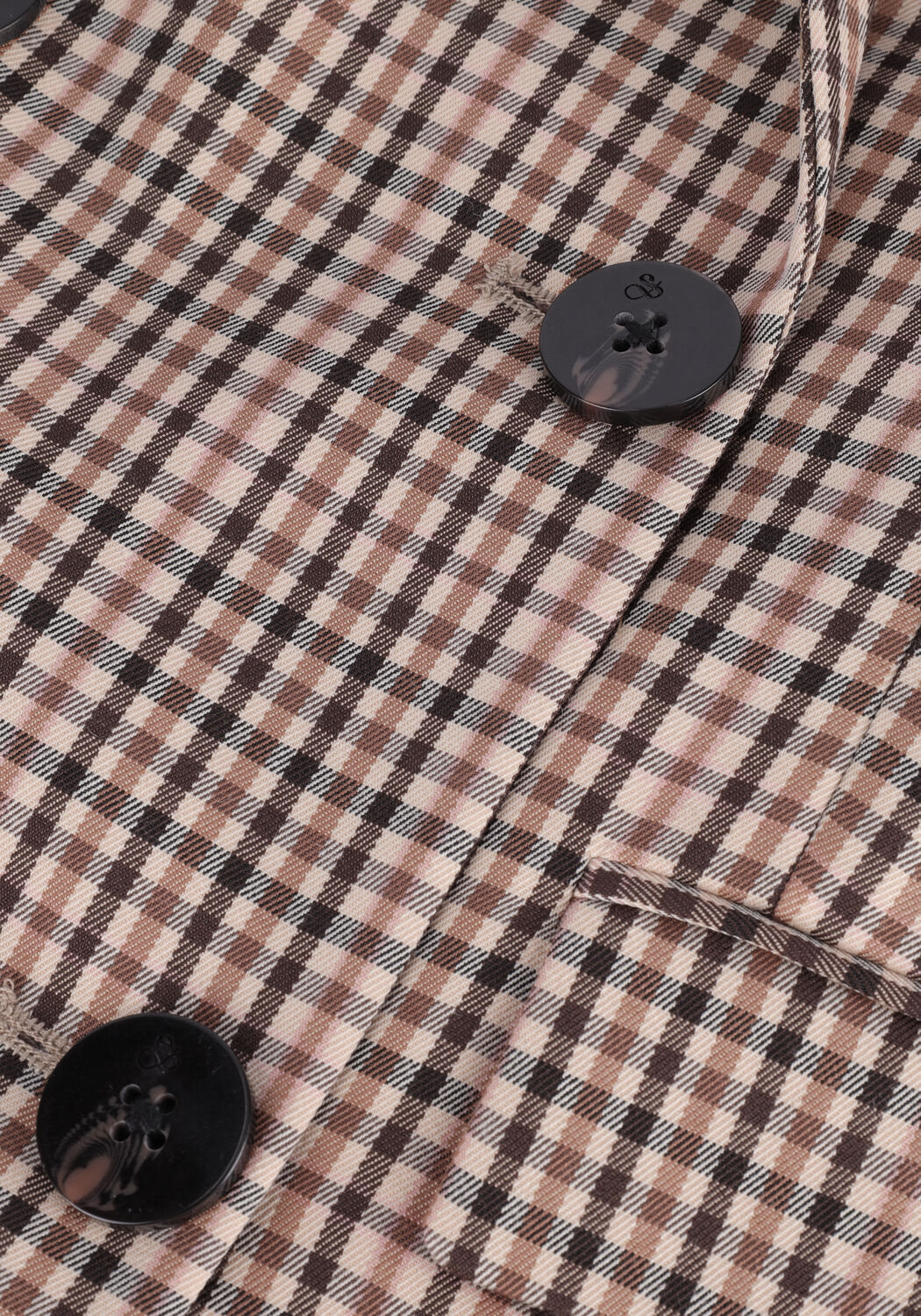 Multi SCOTCH & SODA Blazer DOUBLE BREASTED TAILORED BLAZER IN YARN DYE CHECK - large