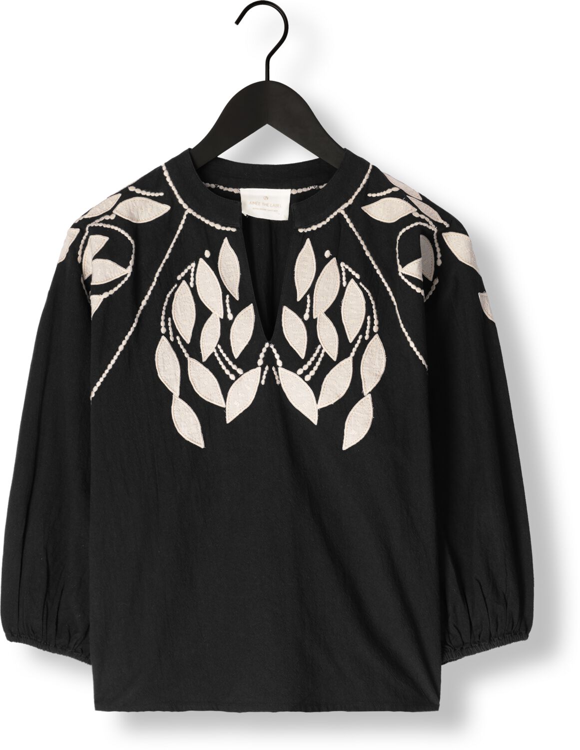 AIMEE THE LABEL Dames Tops & T-shirts Georgec Zwart
