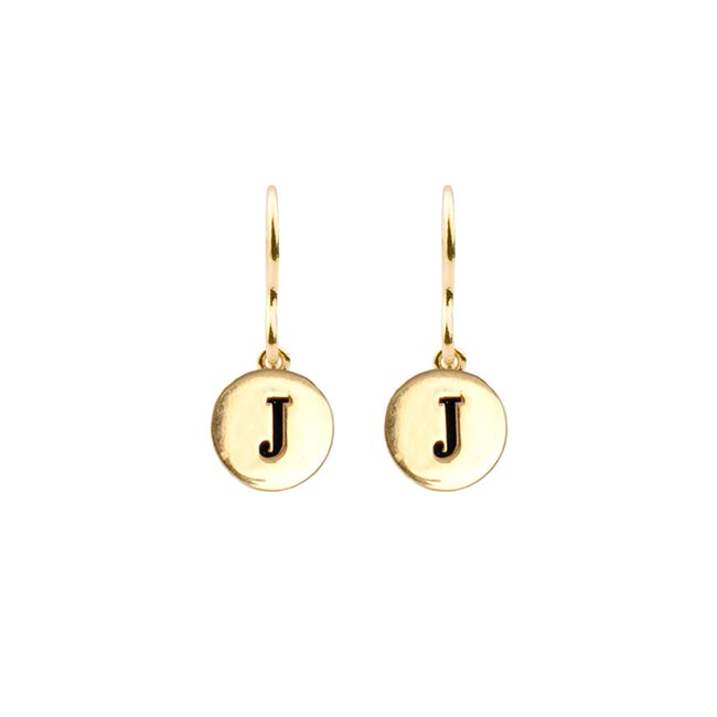 Gouden ATLITW STUDIO Oorbellen CHARACTER EARRINGS LETTER GOLD Gouden ATLITW STUDIO Oorbellen CHARACTER EARRINGS LETTER GOLD - large