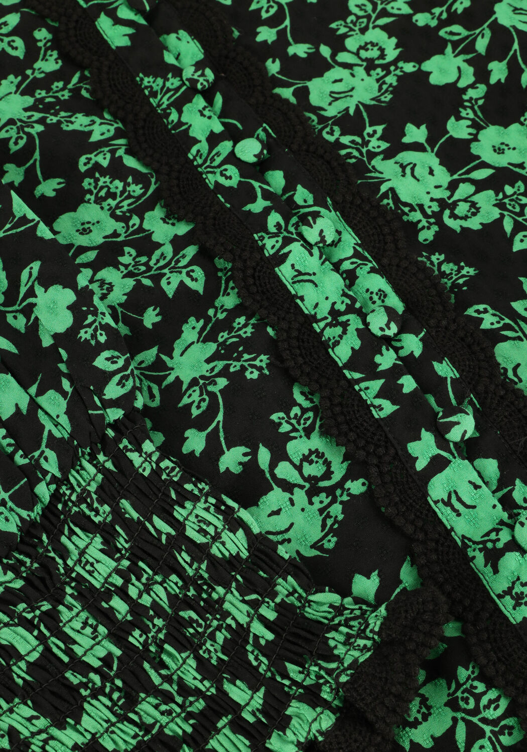 Groene Y.A.S. Mini jurk YASTILERA LS SHIRT DRESS - large