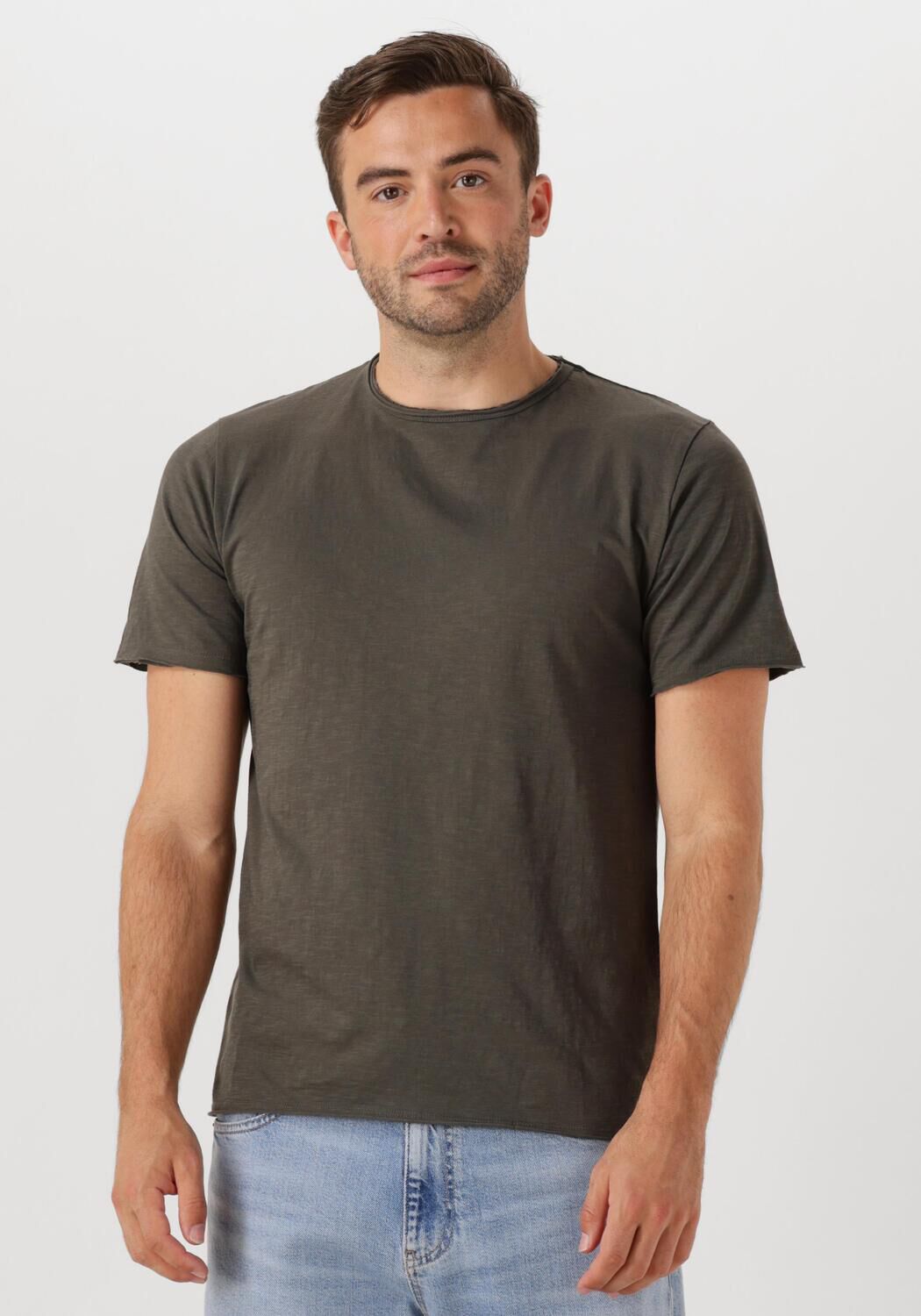 DSTREZZED Heren Polo's & T-shirts Mc Queen Tee Olijf