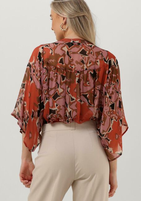Multi SUMMUM Blouses TOP WIDE SLEEVES CAMOUFLAGE FLOWER - large