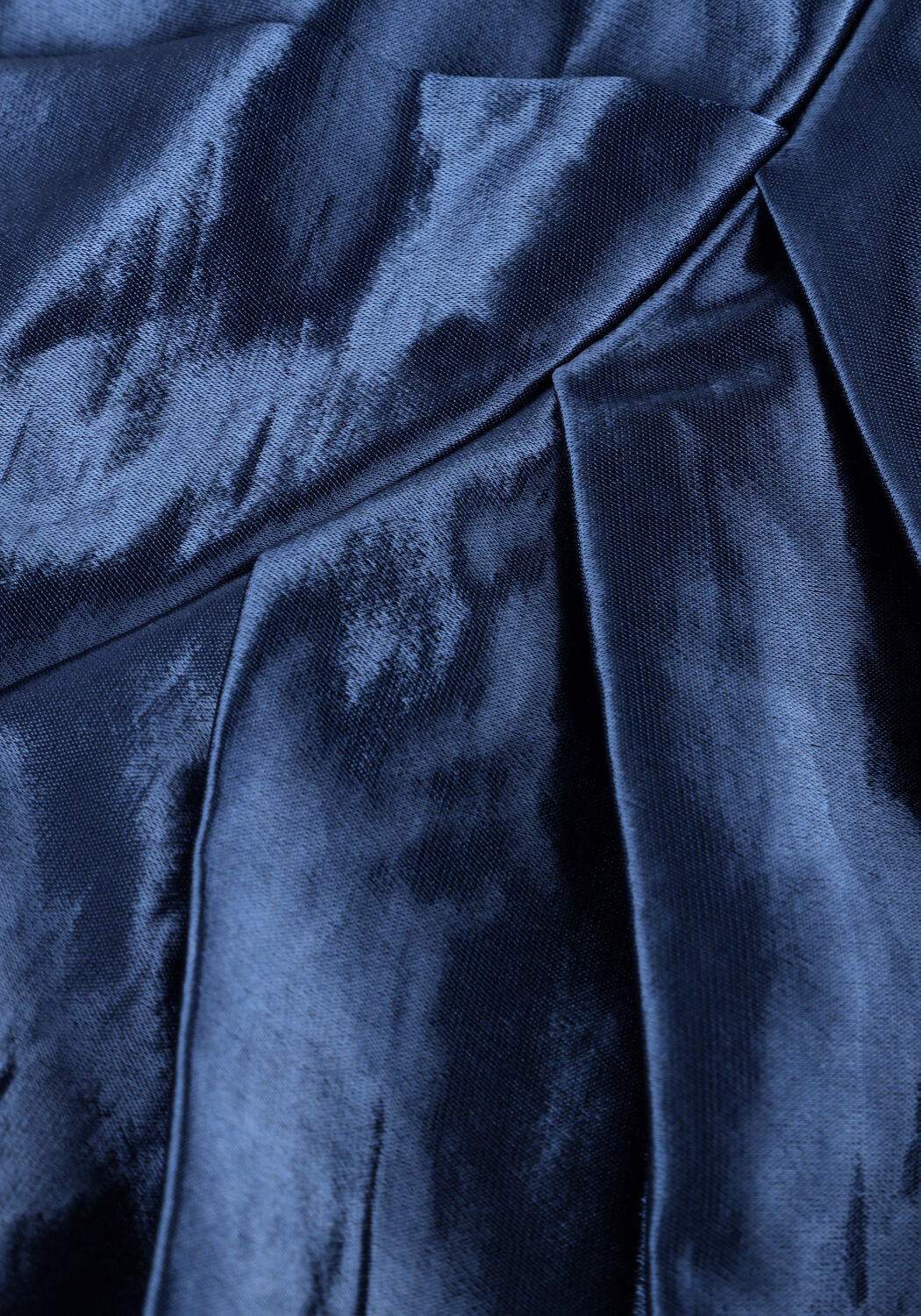 Donkerblauwe Y.A.S. Mini jurk YASGISELA LS DRESS - large