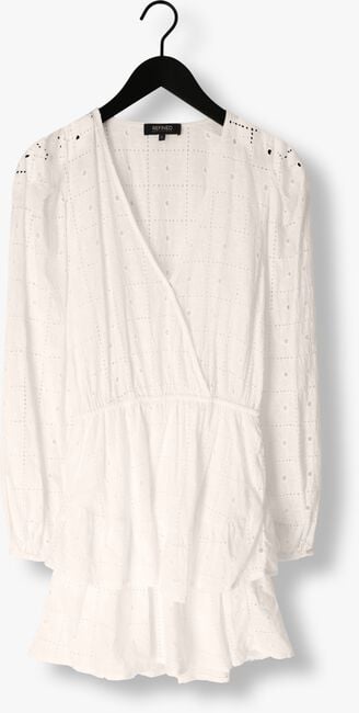 Gebroken wit REFINED DEPARTMENT Mini jurk ELOISE - large
