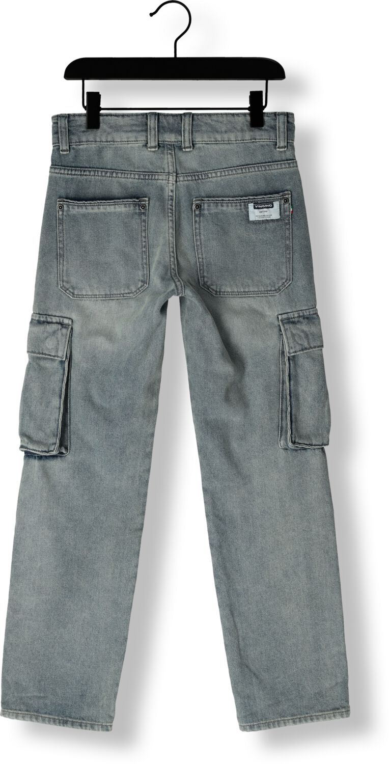 VINGINO Jongens Jeans Peppe Cargo Blauw