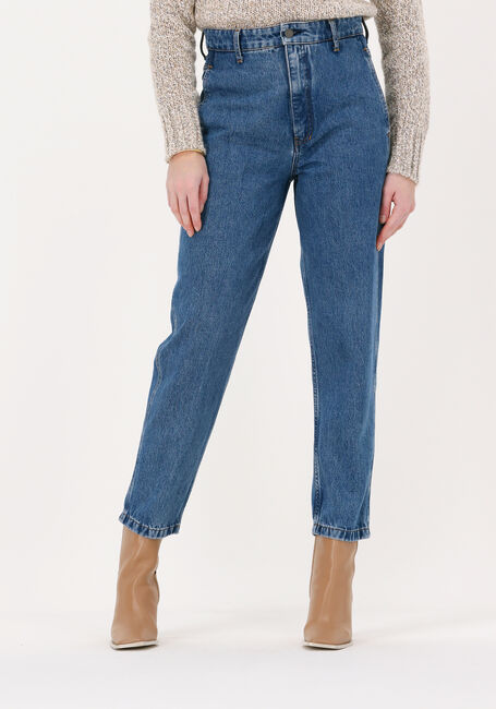 Blauwe VANILIA Mom jeans TAPERED JEAR - large