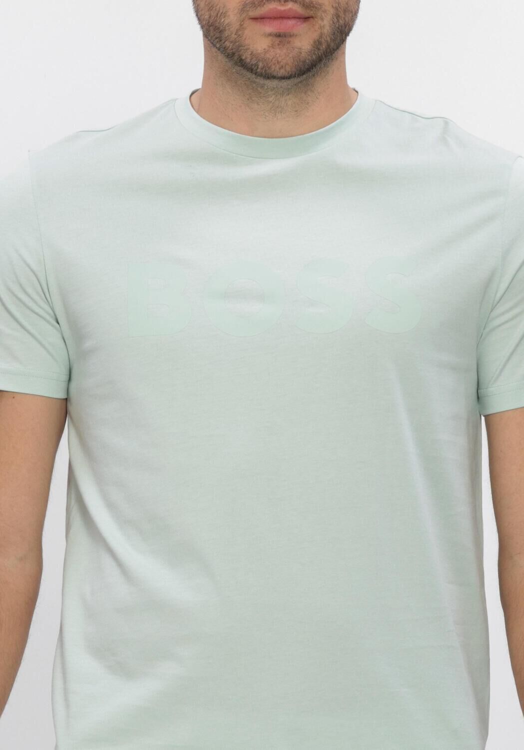 Groene BOSS ORANGE T-shirt THINKING_1 - large