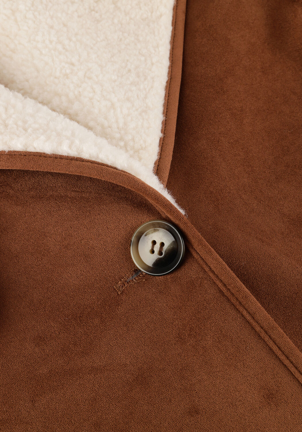 Bruine CAROLINE BISS Mantel 4445 - large