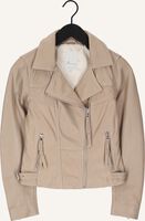 Beige GOOSECRAFT Leren jas JUPITER BIKER Beige GOOSECRAFT Leren jas JUPITER BIKER - medium